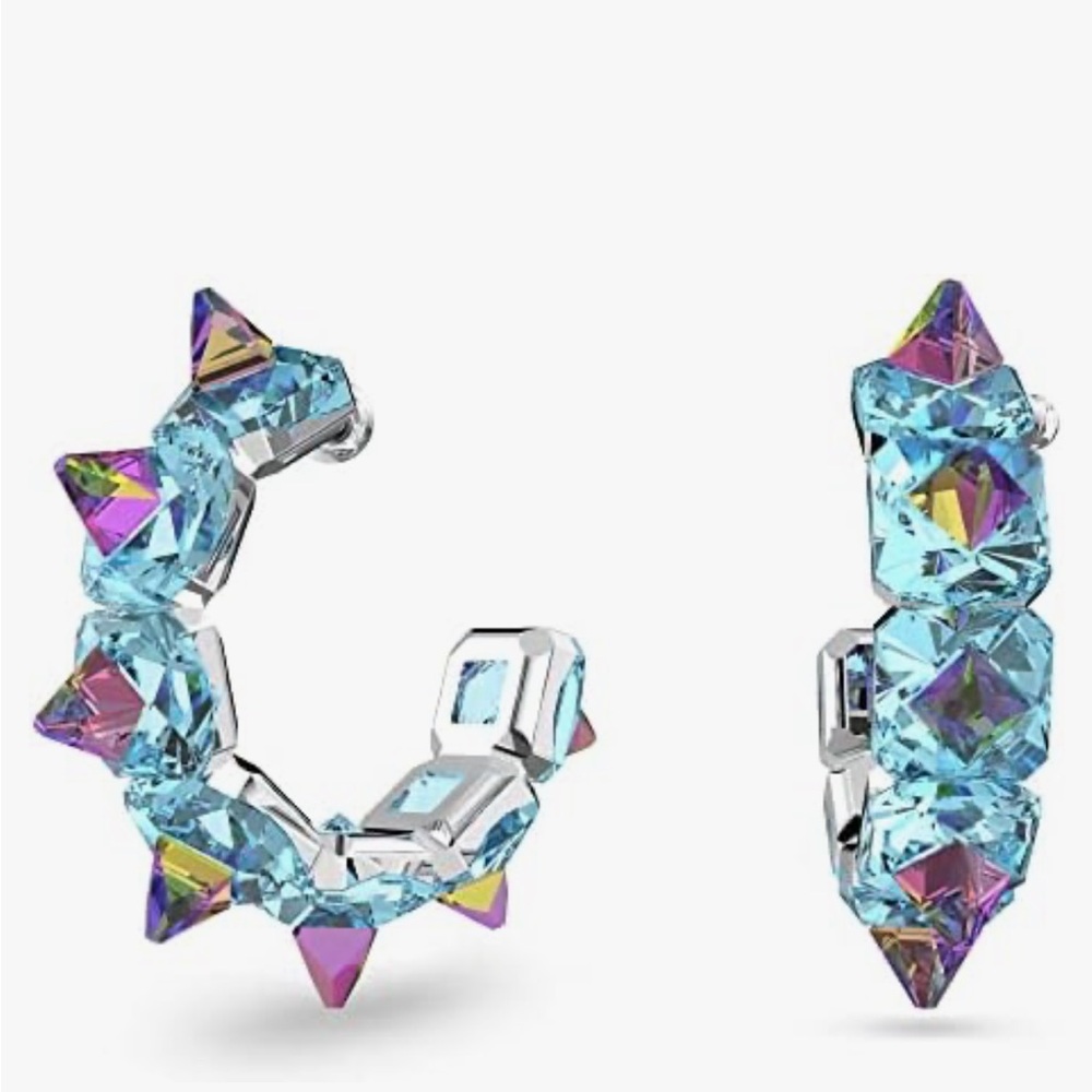 Swarovski Ortyx hoop earrings